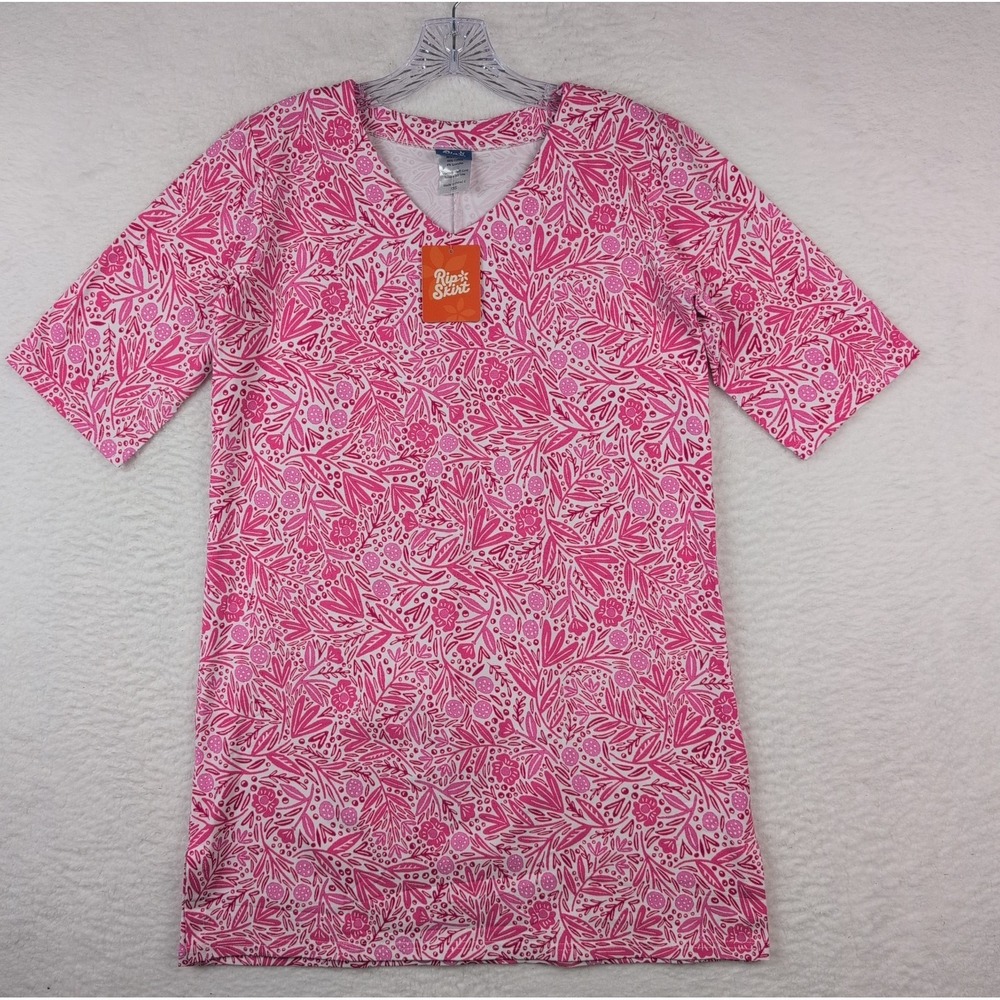 NWT Rip Skirt‎ Dress Sz XXS 3/4 SLEEVE Loralei Pink Bamboo